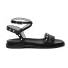 SANDALO NEROGIARDINI DONNA TAMIGI NERO TR TEULADA  NERO E307620D/100