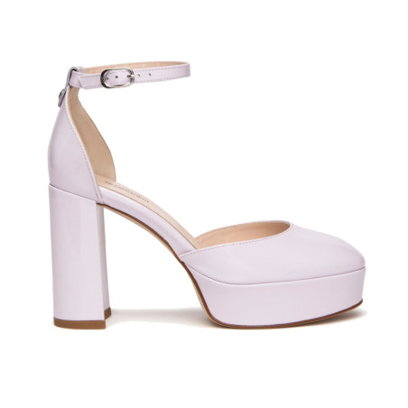 DECOLLETE' NEROGIARDINI DONNA IN VERNICE LAVANDA E307060DE/605