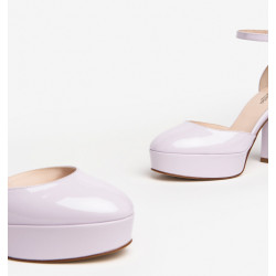 DECOLLETE' NEROGIARDINI DONNA IN VERNICE LAVANDA E307060DE/605