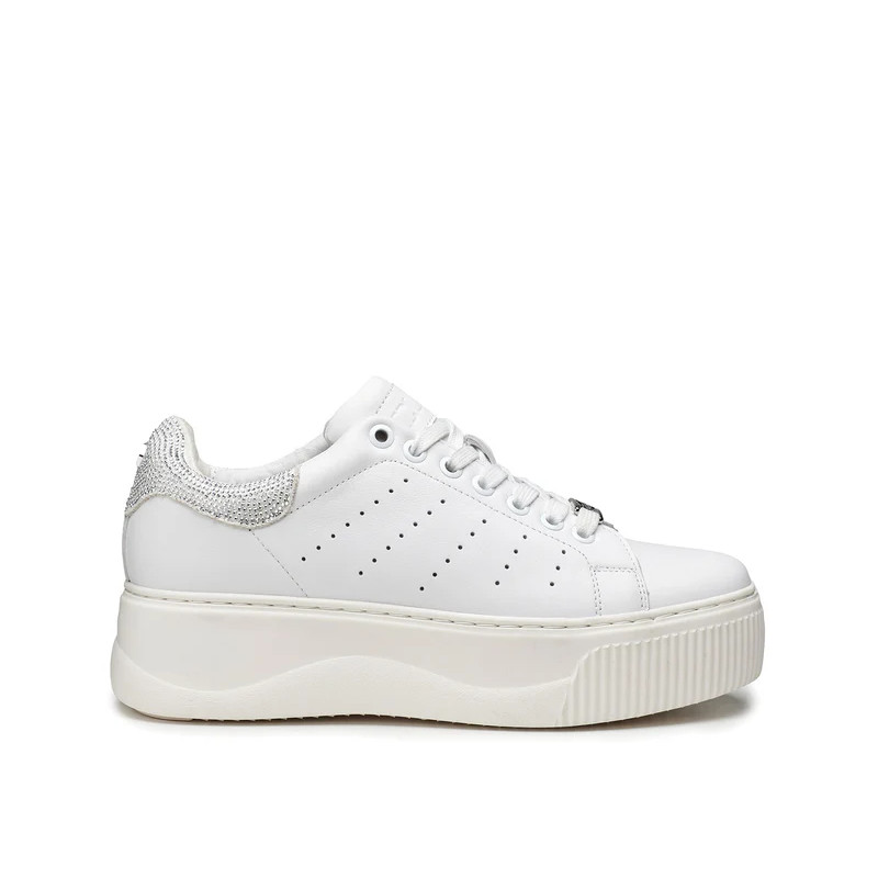 SNEALKERS CULT DONNA PERRY 3162 LOW W LEAT/SUEDE HOT FIX WHITE/ICE CLW316220