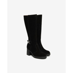 STIVALI NEROGIARDINI DONNA AROLD VELO NERO TR CARTAGENA TACCO 7,5CM I514660D/100