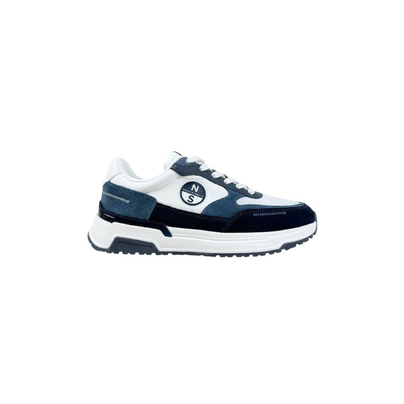 SNEAKERS NORTH SAILS UOMO ROUTE NAVY-WHITE NS25M114 836 