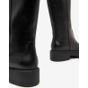 STIVALI NEROGIARDINI DONNA IN PELLE GUANTO NERO TR PULA I411986D/100