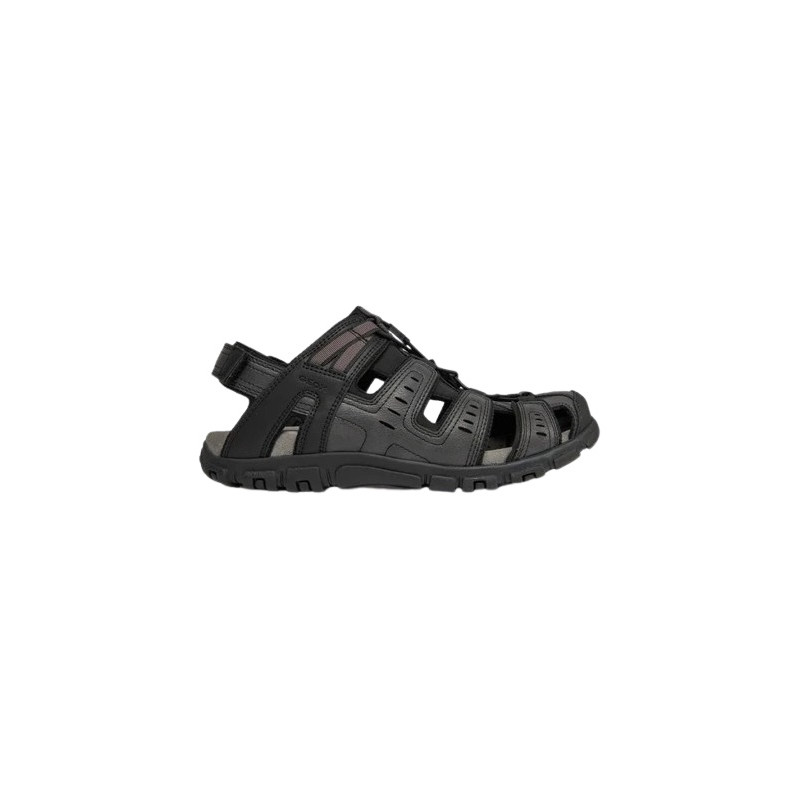 SANDALI GEOX UOMO U S.STRADA C - SINT.CERATO BLACK  U4524C 000ME C9999