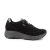 SNEAKERS CON ZEPPA IGI&CO DONNA IN PELLE NERO GORE-TEX 6657100