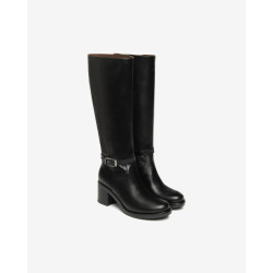 STIVALI NEROGIARDINI DONNA MOUSSE NERO TR IMOLA NERO TACCO 6,5CM I514730D/100