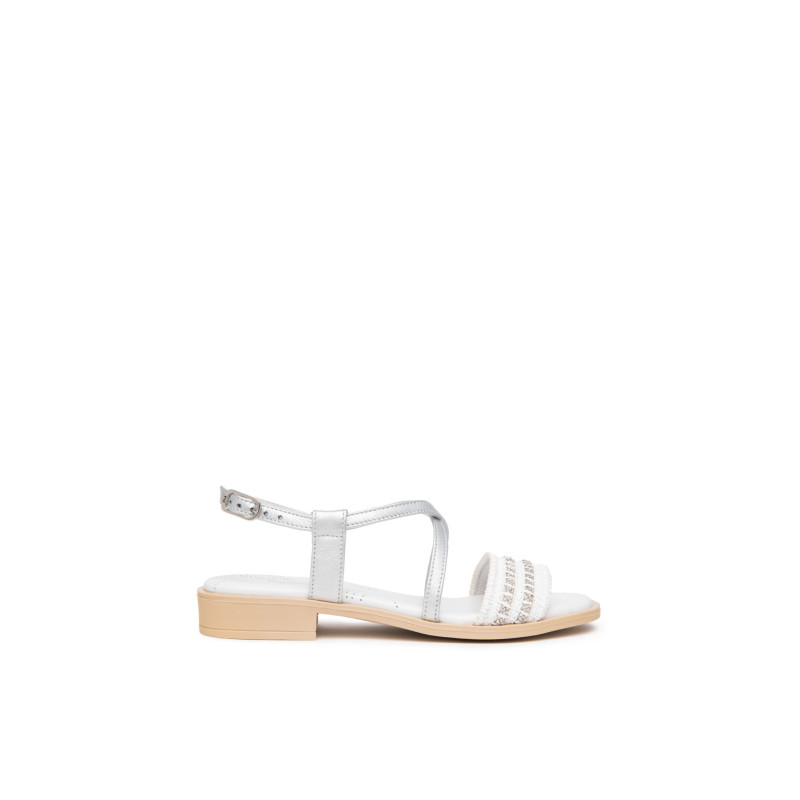 SANDALI NEROGIARDINI DONNA ETOILE SAND ARGENTO  TR ACCRA 592 BEIGE E615900D/700