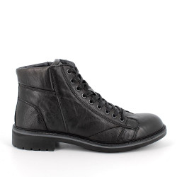 ANFIBIO IGI&CO UOMO SCARPONCINI IN PELLE  NERO 4605000