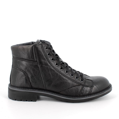 ANFIBIO IGI&CO UOMO SCARPONCINI IN PELLE  NERO 4605000