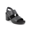 SANDALO CON TACCO IGI&CO DONNA NAPPA SOFT NERO TACCO 6,8CM 5676300