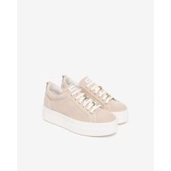 SNEAKERS NEROGIARDINI DONNA VELOUR ROSA PU.MONOD.FIUMARA E615310D/671