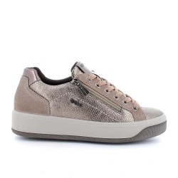 SNEAKERS IGI&CO DONNA IN PELLE BRONZO 6669633
