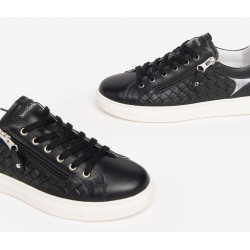 SNEAKERS NEROGIARDII DONNA GUANTO NERO GUANTO NERO T.BRILL E306502D/100