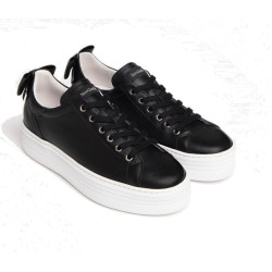 SNEAKERS NEROGIARDINI DONNA GUANTO NERO PU.MONOD.CAPRAIA 927 E306520D/100