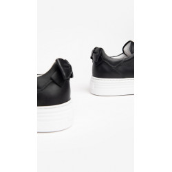 SNEAKERS NEROGIARDINI DONNA GUANTO NERO PU.MONOD.CAPRAIA 927 E306520D/100