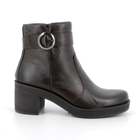 STIVALETTO IGI&CO DONNA IN PELLE CASTAGNO CON TACCO 6,5CM 6660311