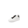SNEAKERS QUEEN HELENA PLATFORM CON DETTAGLI GIOIELLO X34-1 WHITE BLACK