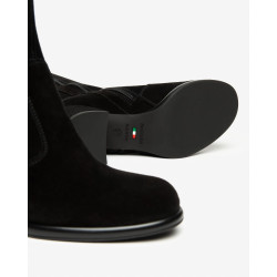 STIVALI NEROGIARDINI DONNA AROLD VELO NERO T.ALCANTARA NERO TPU ROMANA PLATO' TACCO 6CM I514312D/100