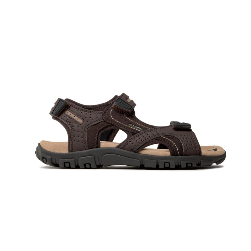 SANDALI UOMO U S.STRADA D - DBK+SCAM.SINT. BROWN/SAND U8224D 050AU C0705