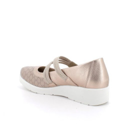 DECOLLETE' ENVAL SOFT DONNA  FIO.BOT.OM/S.A CHAMPAGNE CON ZEPPA 1253922