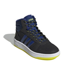 SNEAKERS ADIDAS BAMBINO HOOPS FLUO NERO ADIDAS