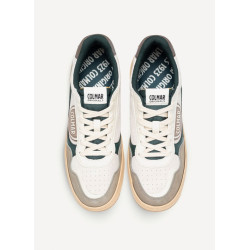 AUSTIN SUIT OFF WHITE-WARM GRAY-BOTTLE GREEN 0