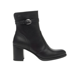 TRONCHETTI NEROGIARDINI DONNA GUANTO NERO TR CAPUA NERO TACCO 7CM I513850D/100