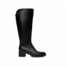 STIVALE CON TACCO NEROGIARDINI DONNA IN PELLE NERO ZIP 117561D/100
