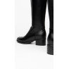 STIVALE CON TACCO NEROGIARDINI DONNA IN PELLE NERO ZIP 117561D/100