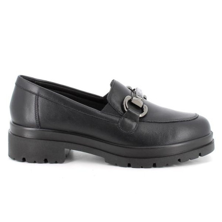 MOCASSINO ENVAL SOFT DONNA NAPPA SOFT NERO TACCO 5CM 8752400
