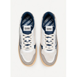SNEAKERS COLMAR UOMO AUSTIN SUIT OFF WHITE-WARM GRAY-FOREST GREEN 82 AUSTIN S 082 25AW