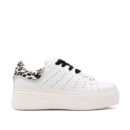 SNEAKERS CULT DONNA PERRY 4682 LOW W LEAT/JAG.PR.SHINY LT. WHITE/WHT/BLK CLW468200