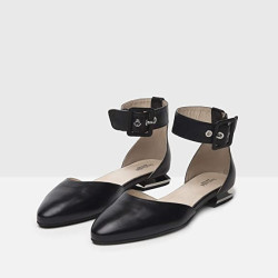 DECOLLETE' NEROGIARDINI DONNA NAPPA PANDORA NERO E012030DE/100