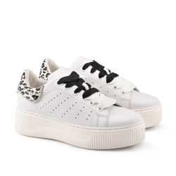 SNEAKERS CULT DONNA PERRY 4682 LOW W LEAT/JAG.PR.SHINY LT. WHITE/WHT/BLK CLW468200