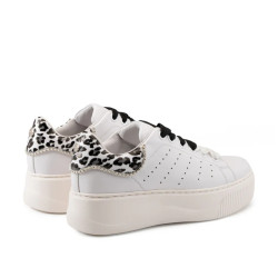 SNEAKERS CULT DONNA PERRY 4682 LOW W LEAT/JAG.PR.SHINY LT. WHITE/WHT/BLK CLW468200