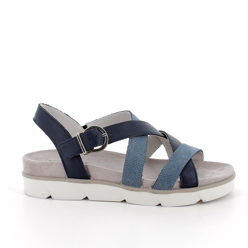 SANDALI IGI&CO DONNA NAP.SO/NAB.MAMB BLUE/BLUE 7668811