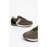 SNEAKERS NEROGIARDINI UOMO CAMOSCIO COLORADO BOSCO TOMAIA DALLAS OLIVA SAUVAGE IVORY I202520U/503