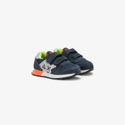 SNEAKERS SUN68 PRKIMI PASSI BAMBINO BOY'S JAKI FLUO (BABY) NAVY BLUE Z36317B 07