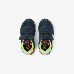 SNEAKERS SUN68 PRKIMI PASSI BAMBINO BOY'S JAKI FLUO (BABY) NAVY BLUE Z36317B 07