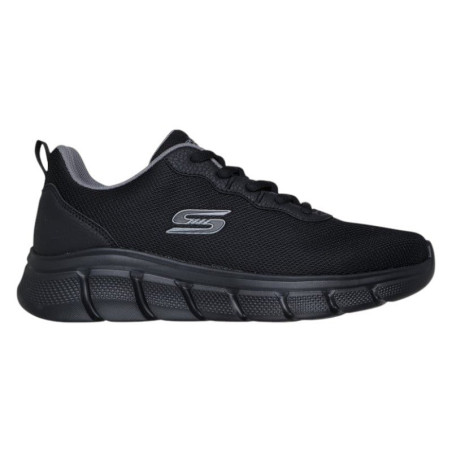 SNEAKERS SKECHERS UOMO BOBS SPORT B FLEX ICY EDGE 118109 BBK  