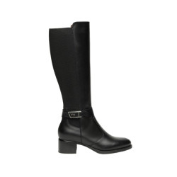 STIVALI NEROGIARDINI DONNA GUANTO NERO ELASTICO NERO TR BRESCIA TACCO 4CM I514643D/1001