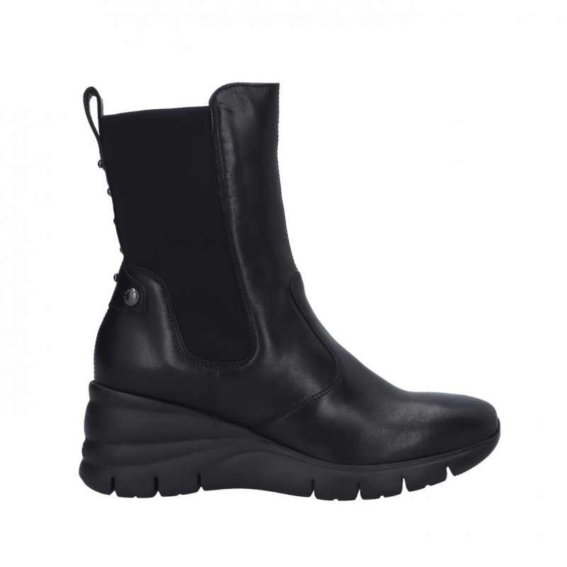 STIVALETTO NEROGIARDINI DONNA CON ZEPPA COLORE NERO I116885D/100