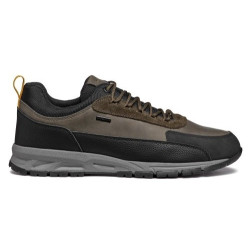 SNEAKERS GEOX UOMO U DORAY B ABX B - TUMB.SYNT.LE MILITARY/BLACK U260MB 0BUME C0498
