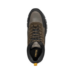 SNEAKERS GEOX UOMO U DORAY B ABX B - TUMB.SYNT.LE MILITARY/BLACK U260MB 0BUME C0498