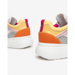 SNEAKERS NEROGIARDINI DONNA VELOUR FIORDALISO  CELESTE 182 ETOILE ARGENTO VELOUR E409820D/623