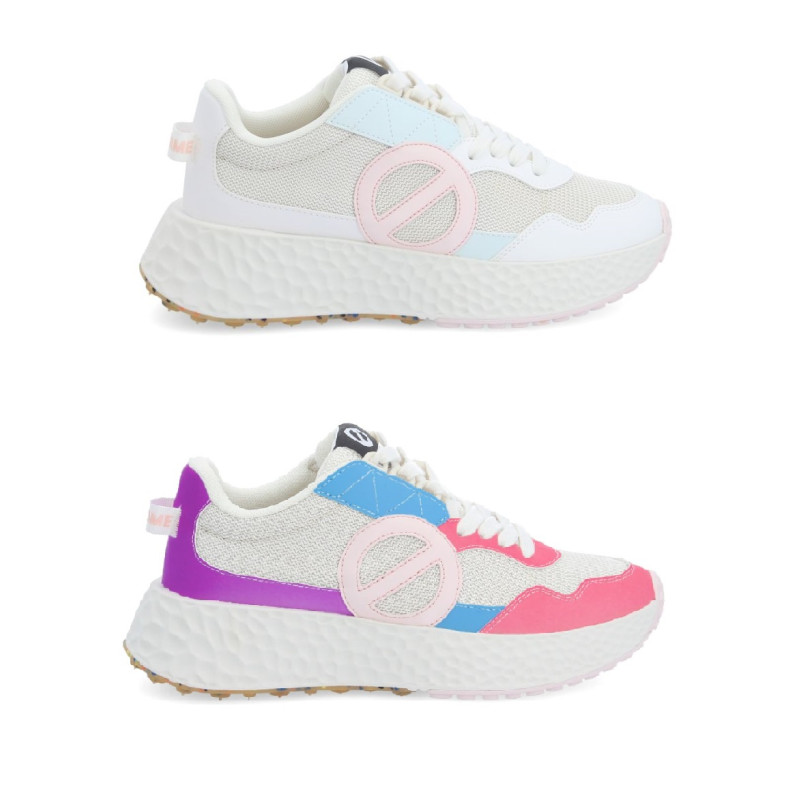 SNEAKERS NO NAME DONNA CARTER JOGGER W PINK SKY/DOVE NNVE KNDI DM      