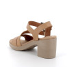 SANDALO CON TACCO IGI&CO DONNA NAPPA SOFT BISCOTTO TACCO 6,8CM 7674211