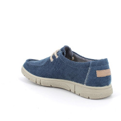 MOCASSINO IGI&CO UOMO TESSUTO/COTTON VINT JEANS