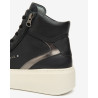 SNEAKERS  NEROGIARDINI DONNA GUANTO NERO T.BRILL ANTRACITE PU.GUATEMALA I514213D/100