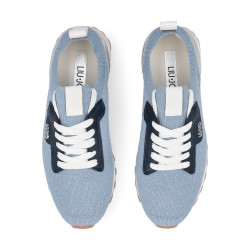 SNEAKERS LIU JO DONNA EVELYN 916 - SNEAKER KNIT/METALLIC AIR BA6067TX525S3954